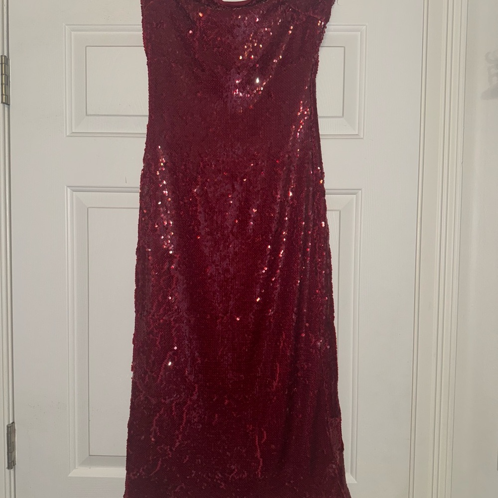 Lucy Paris Red Sequin Dress